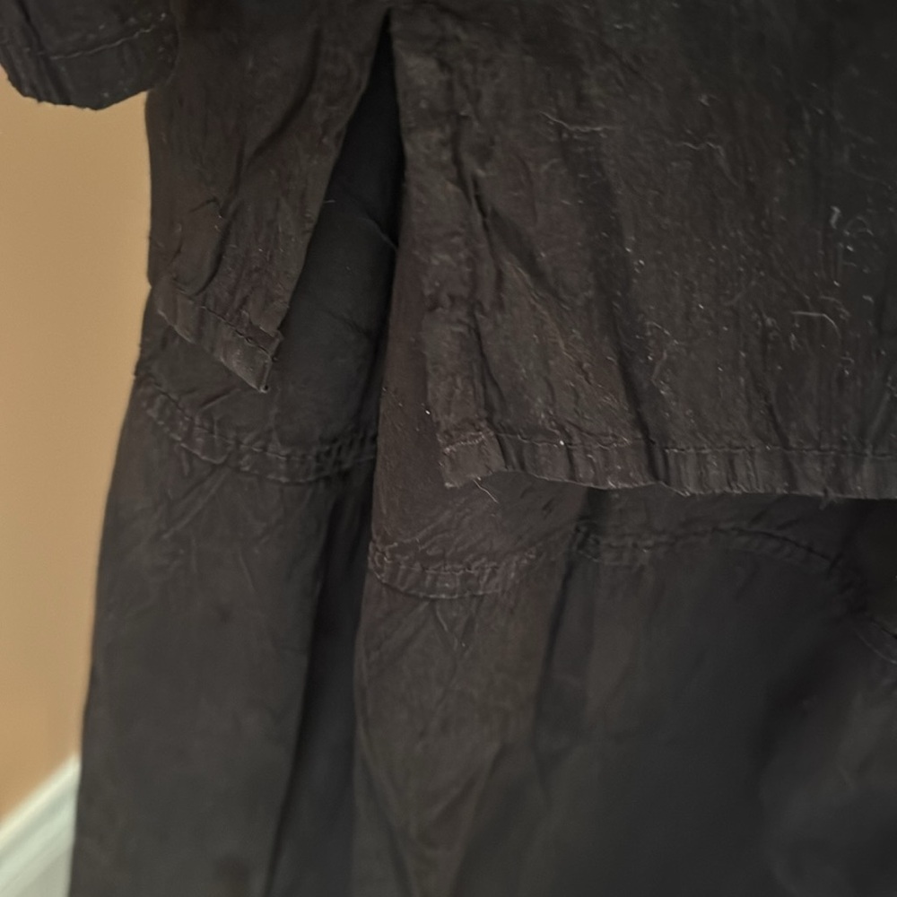 Silk elasticized waist maxi skirt and over blouse - Picture 4 of 8